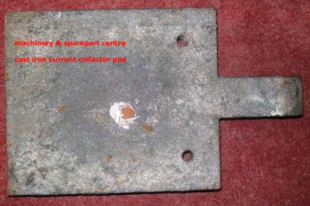 CAST IRON CURRENT COLLECTOR GRAVITY TYPE SHOE