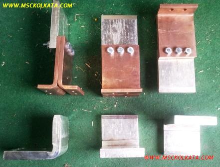 copper male contact 800 amps assembly  for cgl motor