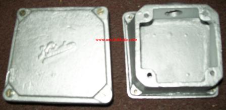 kirloskar 5 hp  terminal box ( aluminum casting )