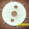 PVC COOLING FAN FOR Y 132   FRAME CHINESE MOTOR  FRONT VIEW