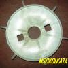 PVC COOLING FAN FOR Y 180  FRAME CHINESE MOTOR  FRONT VIEW