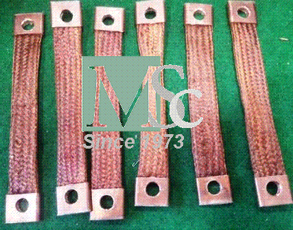 copper flexible connector for current collector