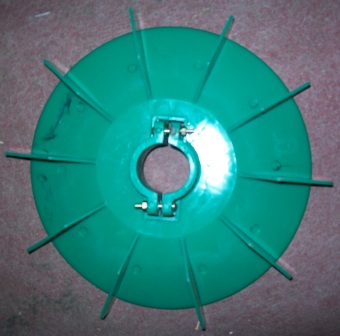 cgl 20 hp motor pvc  cooling fan blade